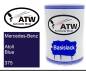 Preview: Mercedes-Benz, Atoll Blue, 375: 500ml Lackdose, von ATW Autoteile West.